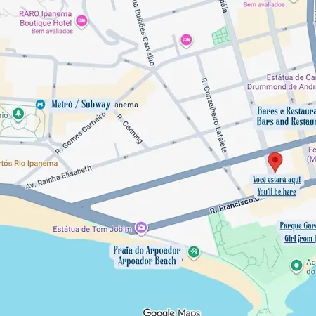 Apartamento de Luxo 500m da Praia de Copacabana e Ipanema e do Metro-2
