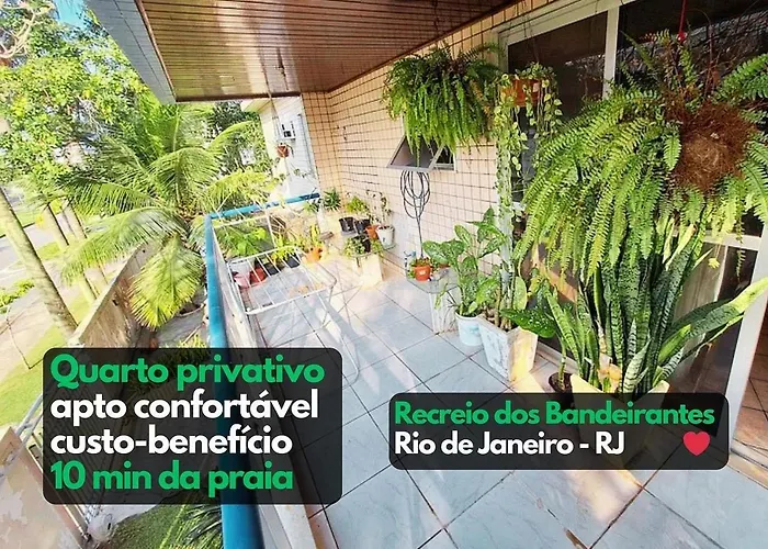 Quarto Apto 10 Min Praia No Recreio Rj Rock In Rio Rio de Janeiro